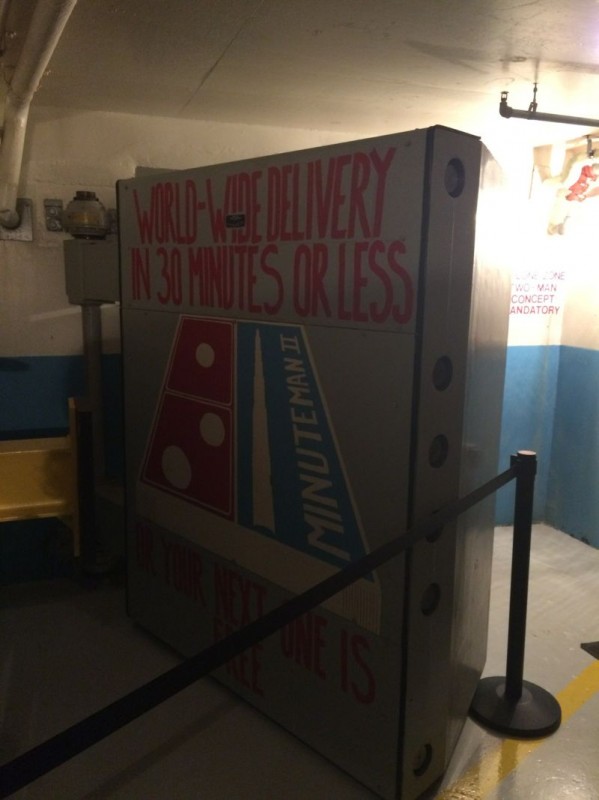 Eight-ton blast door
