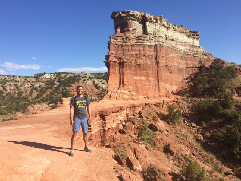 During our blitz from Utah to Oklahoma we stopped at Palo Duro Canyon